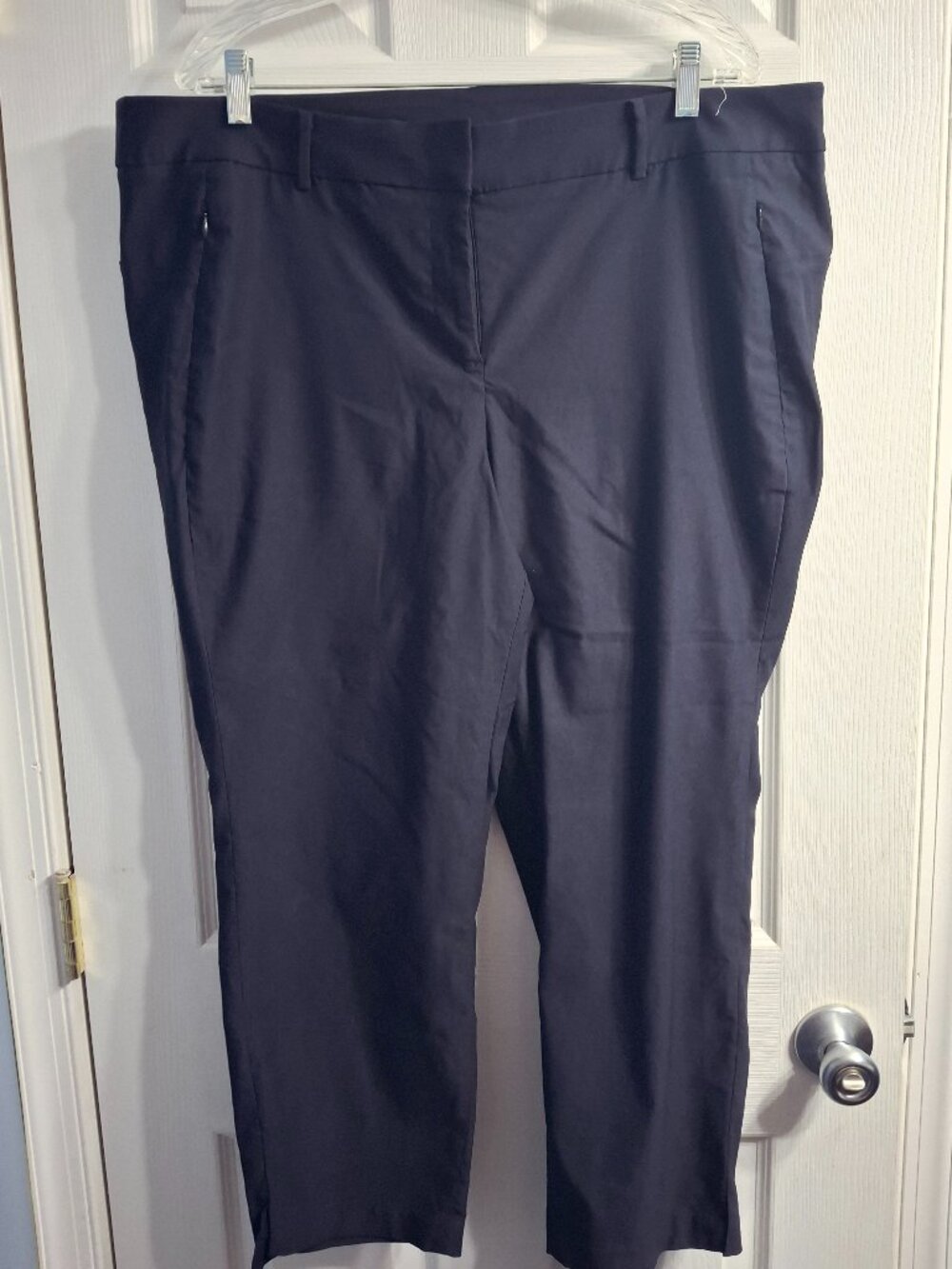 Lane Bryant 4 Season Slim Ankle Pant, Size 20 petite, navy